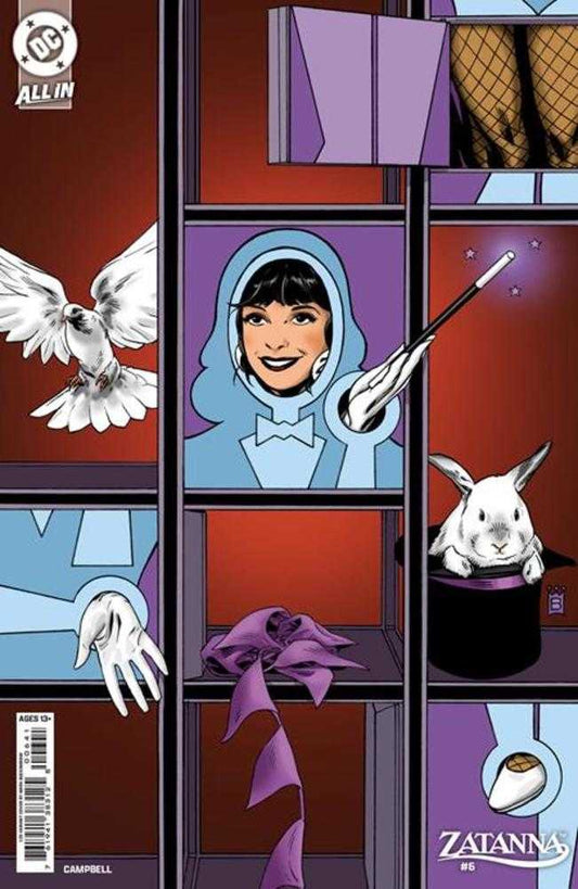 Zatanna (2025) #6 (of 6) Cover D Julie Nneka 1:25 Variant