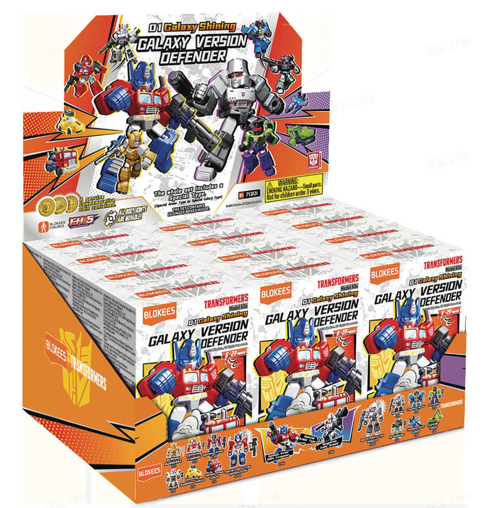 Blokees Transformers Galaxy Version Defender 01: Galaxy Shining - FULL CASE
