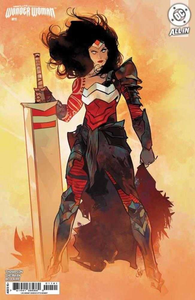 Absolute Wonder Woman #11 Cover D Otto Schmidt Card Stock 1:25 Variant