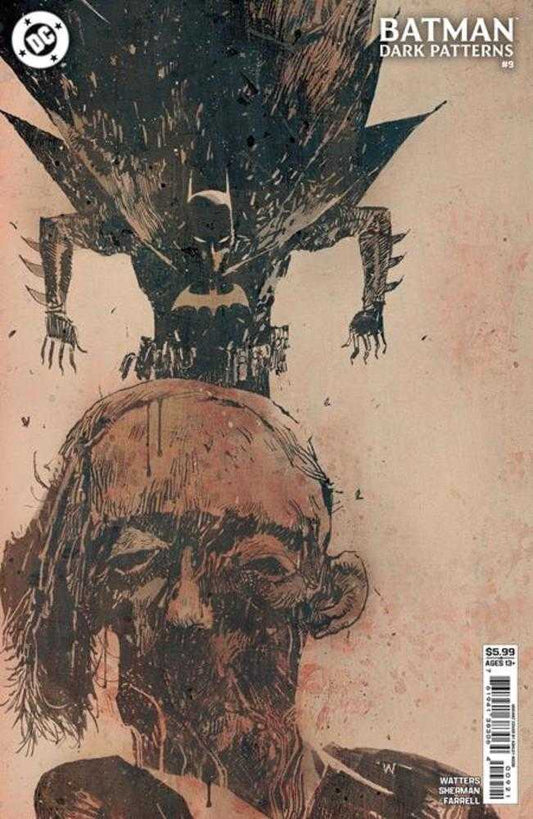 Batman Dark Patterns #9 (Of 12) Cover B Ashley Wood Card Stock Variant