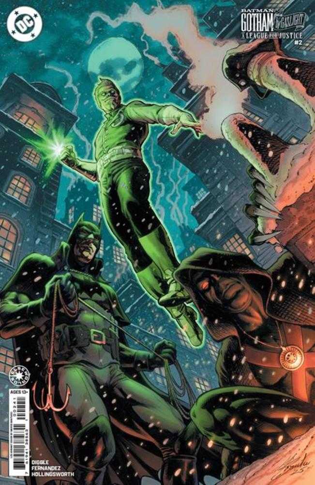 Batman Gotham By Gaslight A League For Justice #2 (Of 6) Cover D Marco Santucci Card Stock 1:25 Variant