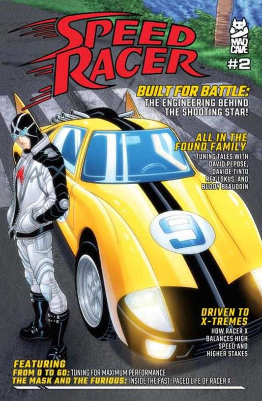 Speed Racer #2 Cover C Chris Batista Car Magazine Homage 1:10 Unlock Variant