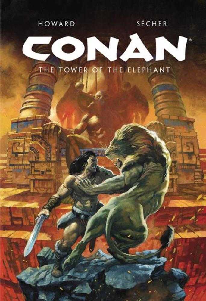 Conan Illustrated: The Tower Of The Elephant HC (Mature)
