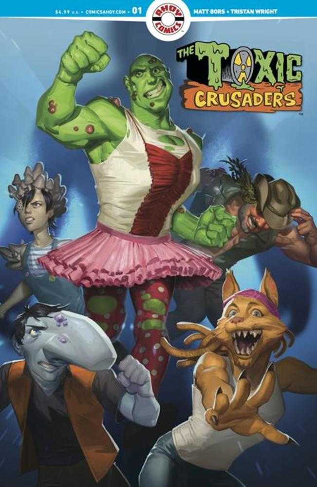 Toxic Crusaders #1 (Of 5) Cover B 3 Copy Ar Sullivan Unlock Variant (Mature)