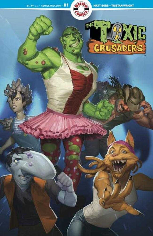 Toxic Crusaders #1 (Of 5) Cover B 3 Copy Ar Sullivan Unlock Variant (Mature)