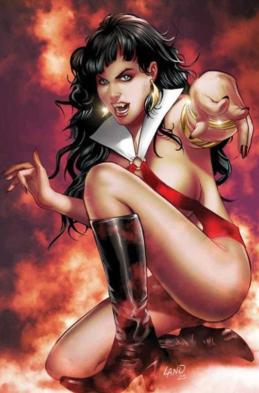 Vampirella Halloween Horror #1 Cover F Greg Land Foil Full Art Variant