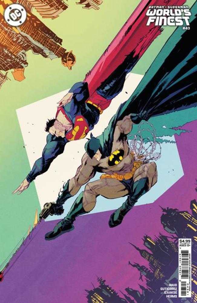 Batman Superman Worlds Finest #43 Cover C Adrian Gutierrez Card Stock Variant