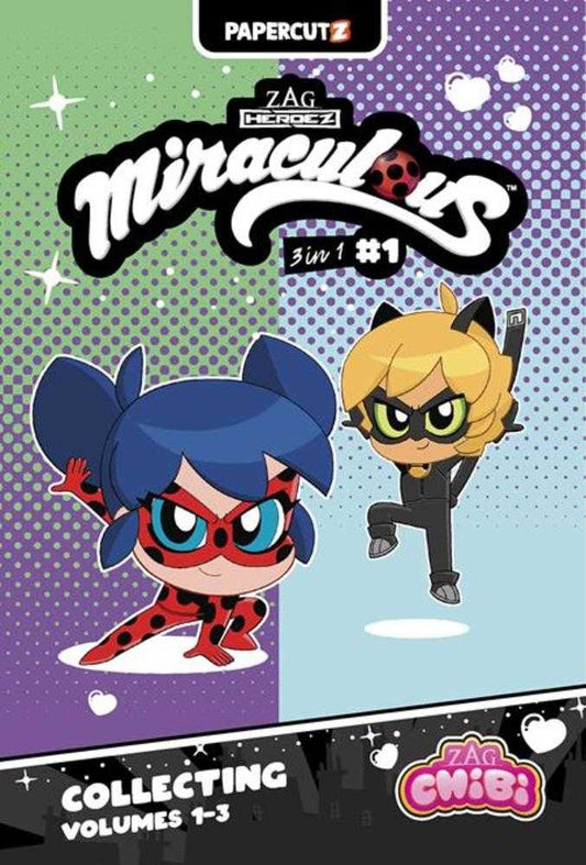 Miraculous Ladybug Chibi 3-In-1 Vol 01