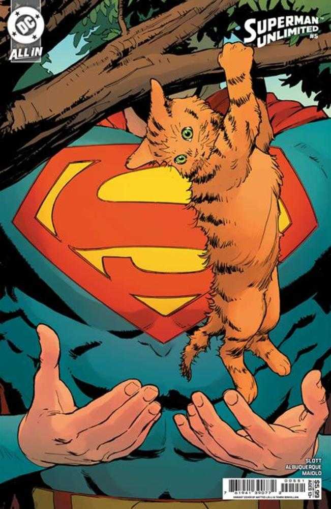 Superman Unlimited #5 Cover D Matteo Lolli Card Stock Variant