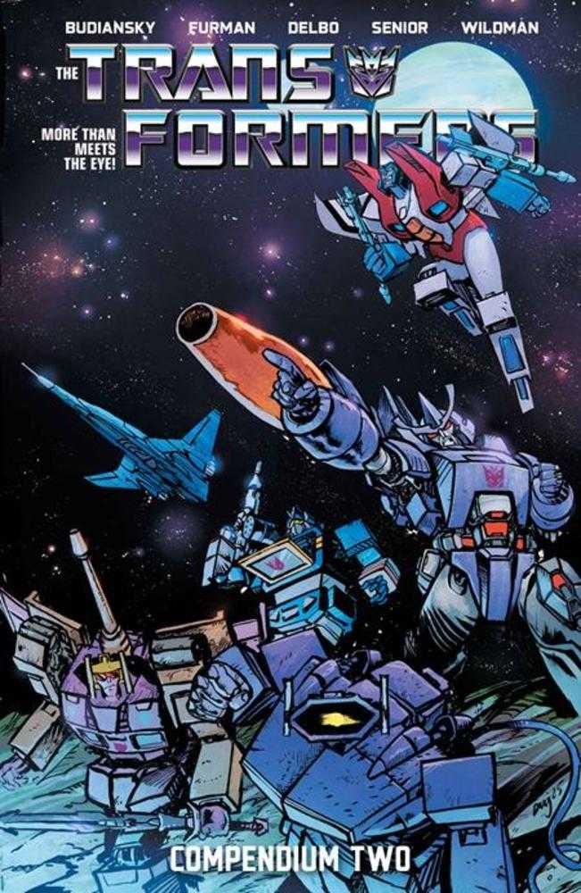 Transformers [1984] Compendium Vol 02 TPB Daniel Warren Johnson & Mike Spicer Cover