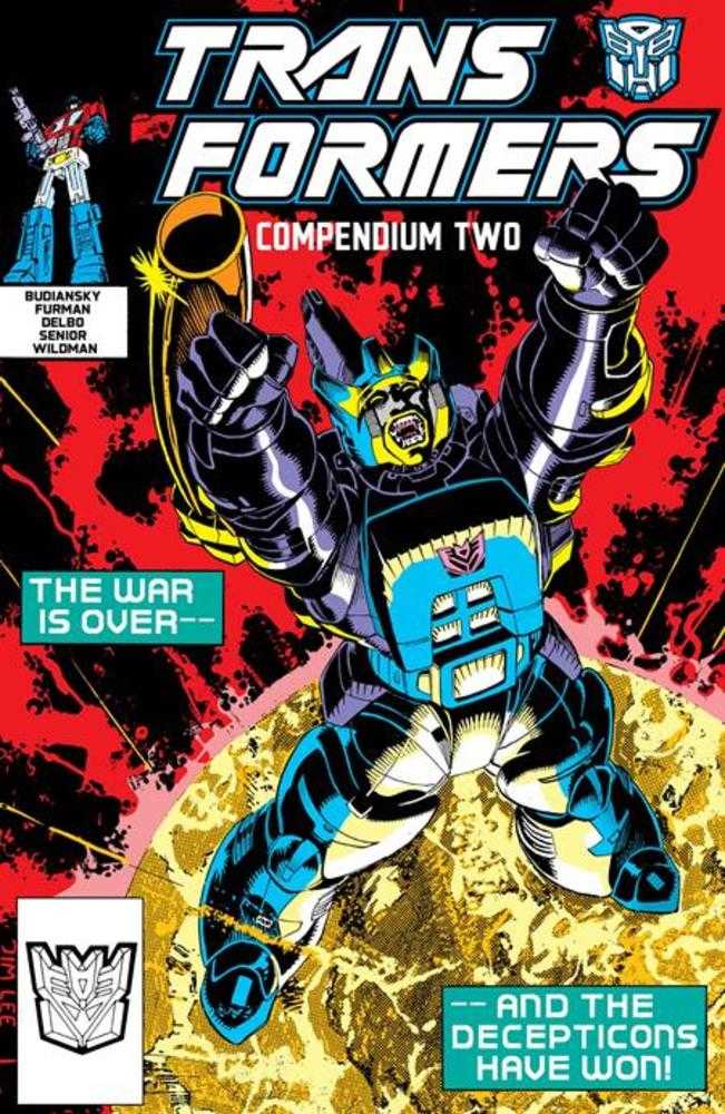 Transformers [1984] Compendium Vol 02 TPB Direct Market Exclusive Jim Lee Cover