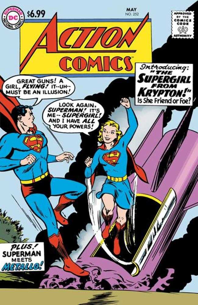 Action Comics #252 Facsimile Edition Cover B Curt Swan Foil Variant