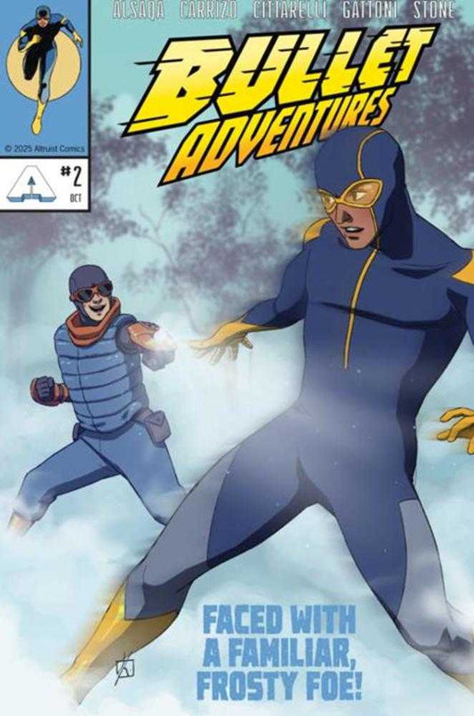 Bullet Adventures #2 Cover B Lara Kane Silver Age Variant