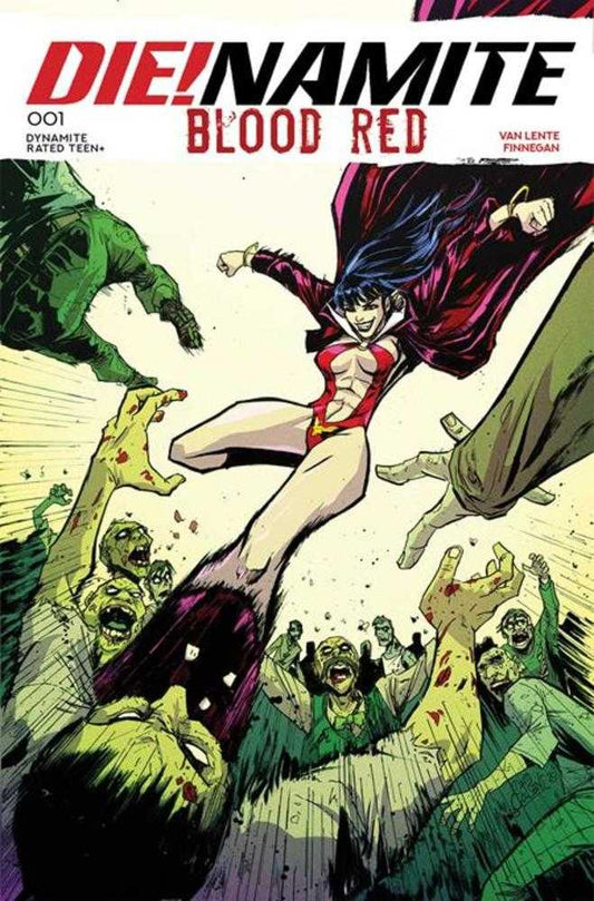 Dienamite Blood Red #1 Cover C David Cousens Variant