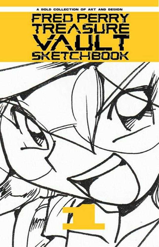 Fred Perry Treasure Vault #1 Cover C Fred Perry Close Up Lunar Exclusive Variant