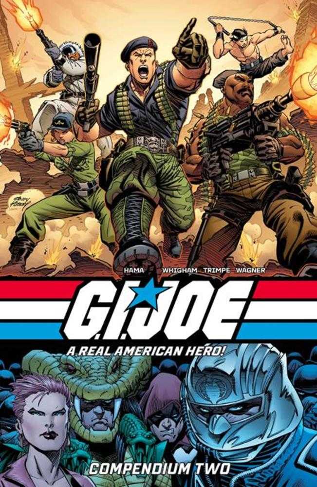 G.I. Joe A Real American Hero Compendium Book 02 TPB Andy Kubert Cover