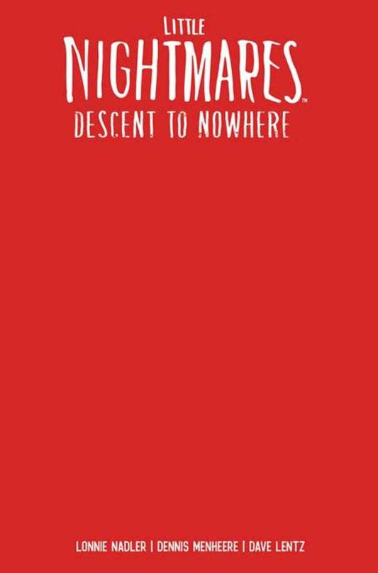 Little Nightmares Descent To Nowhere #1 (Of 4) Cover E Blank Sketch Variant (Mature)