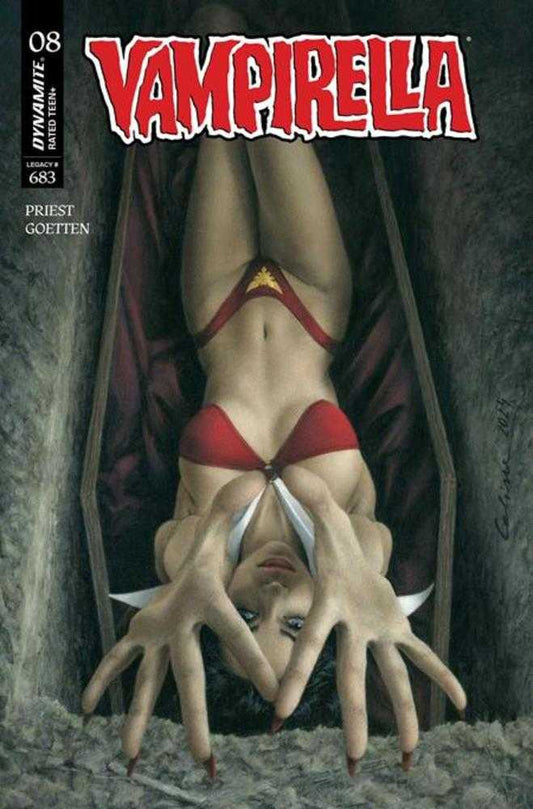 Vampirella #8 Cover G Celina Original 1:10 Variant