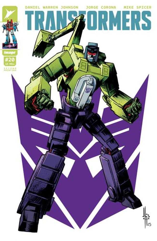 Transformers #20 (2nd Print) Cover A Jason Howard Decepticon Cover
