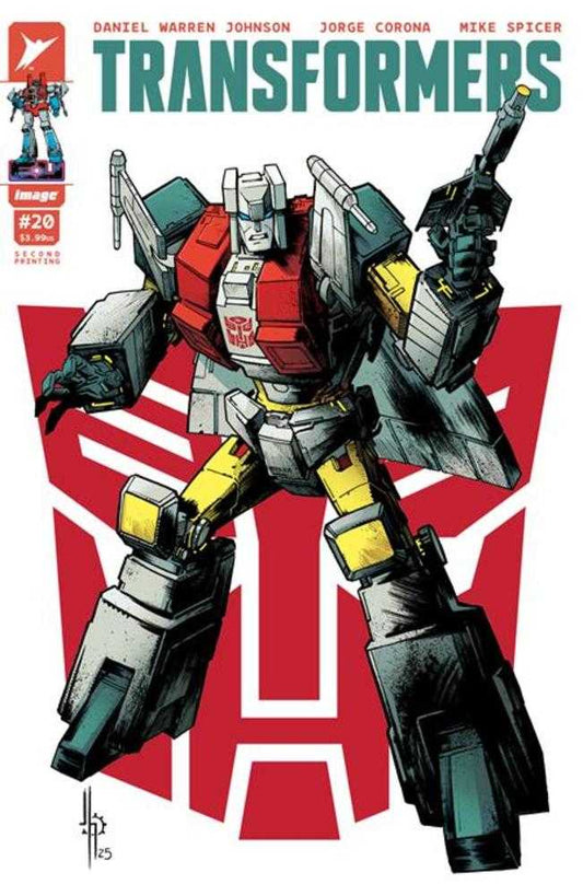 Transformers #20 (2nd Print) Cover B Jason Howard Autobot Variant