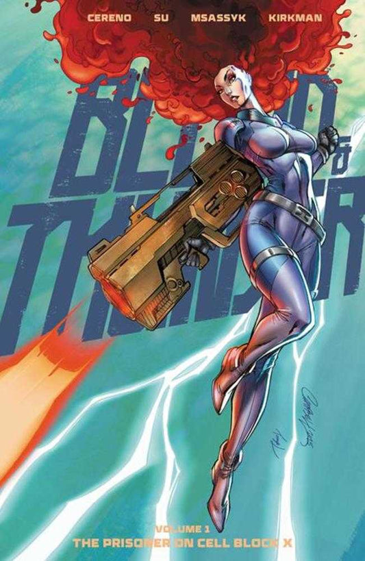 Blood & Thunder Vol 01 TPB J Scott Campbell Direct Market Variant (Mature)
