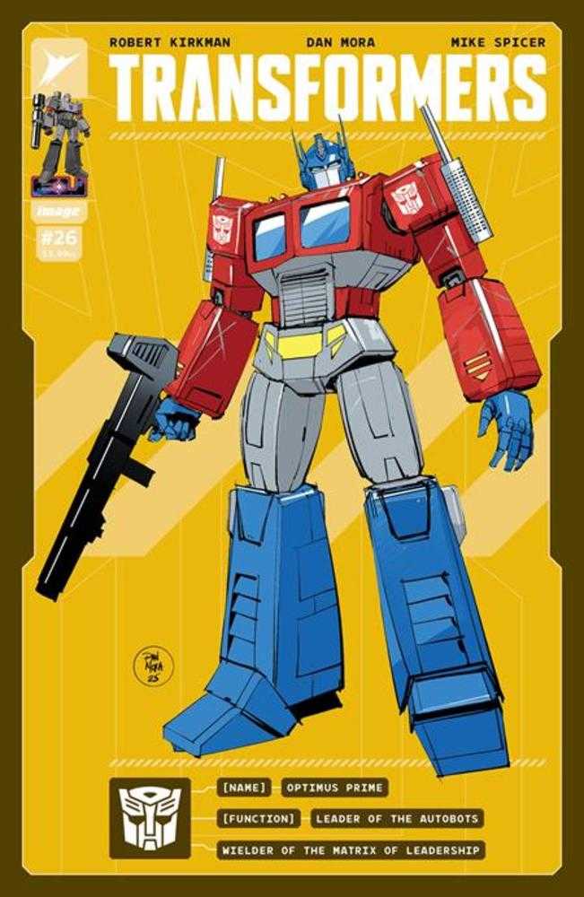Transformers (2023) #26 Cover E Dan Mora & Andres Juarez 1:50 Variant