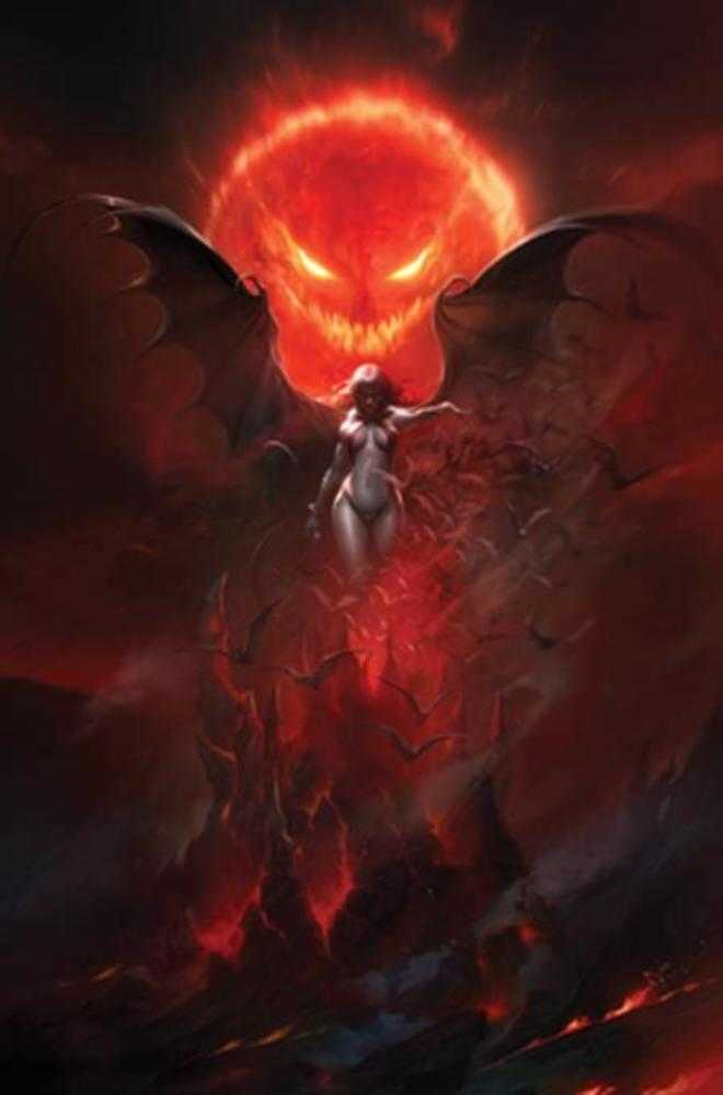 Vampirella Armageddon #5 Cover E Francesco Mattina Metal Full Art Variant