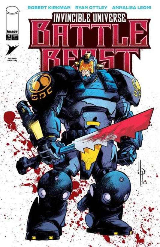 Invincible Universe Battle Beast #3 (2nd Print) Cover A Jason Howard