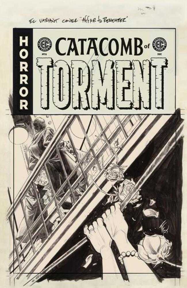 EC Catacomb Of Torment #6 Cover D Tom Fowler Black & White Artist Edition 1:20 Variant