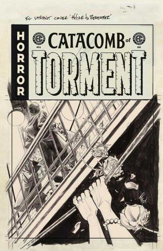 EC Catacomb Of Torment #6 Cover D Tom Fowler Black & White Artist Edition 1:20 Variant