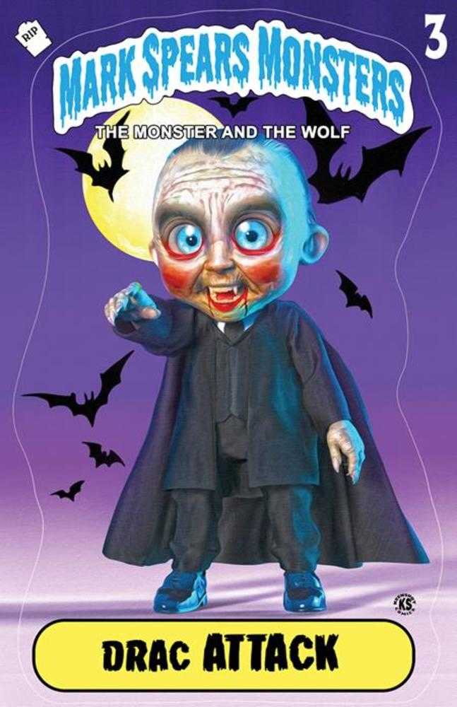 Mark Spears Monsters The Monster & The Wolf #2 Cover C Mark Spears Drac Attack 1:25 Variant