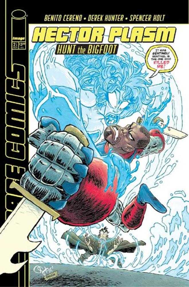 Hector Plasm Hunt The Bigfoot #2 (Of 3) Cover E Derek Hunter Youngblood Team Up Variant (Mature)