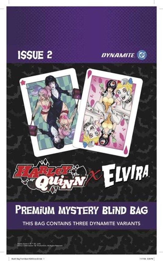 Harley Quinn X Elvira #2 Cover V Blind Bag Variant