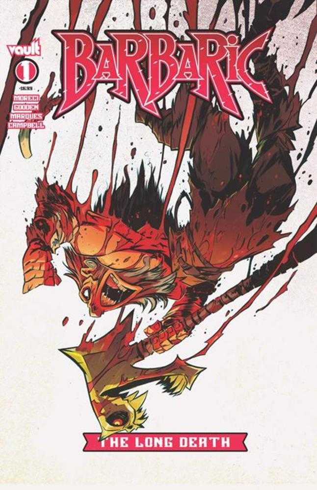 Barbaric The Long Death #1 (Of 3) Cover G Brett Bean Variant