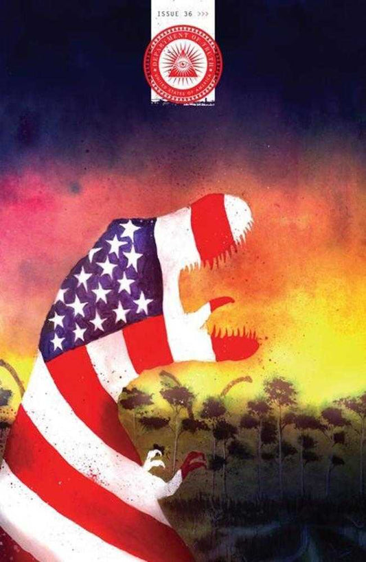 Department Of Truth #36 Cover B Ben Templesmith 1:10 Variant (Mature)