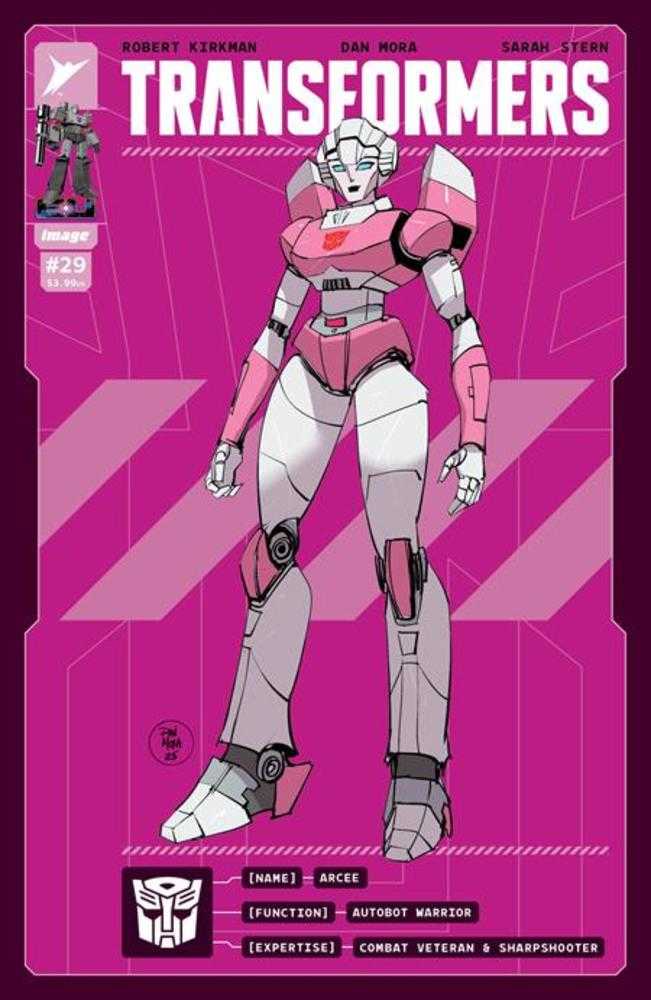 Transformers (2023) #29 Cover E Dan Mora & Andres Juarez 1:50 Variant
