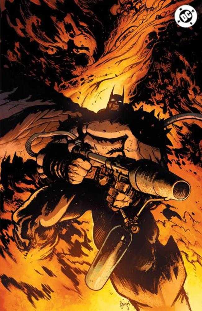 Absolute Batman 2025 Annual #1 (2nd Print) Cover D Daniel Warren Johnson Flamethrower Foil Variant