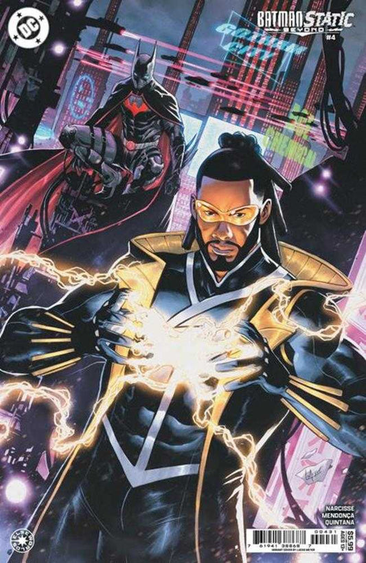 Batman Static Beyond #4 (Of 6) Cover C Lucas Meyer Card Stock Variant