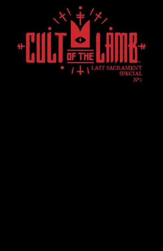 Cult Of The Lamb Last Sacrament Special #1 (One Shot) Cover C Blank Sketch Variant