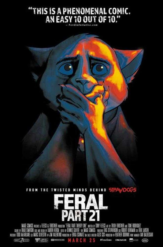 Feral #21 Cover B Trish Forstner & Allen Passalaqua Variant