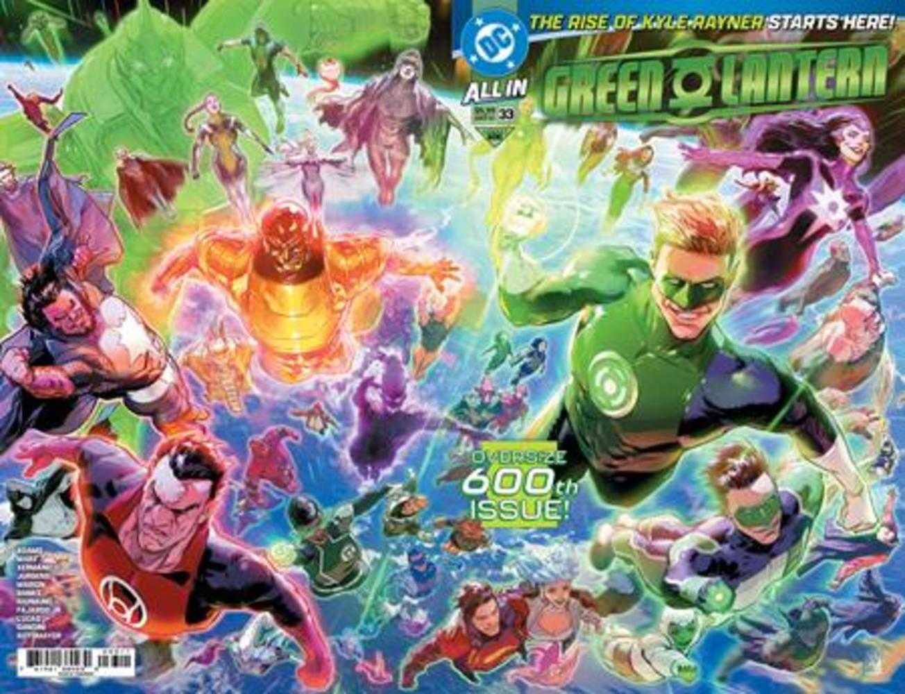 Green Lantern #33 Cover A Xermanico Wraparound (#600)