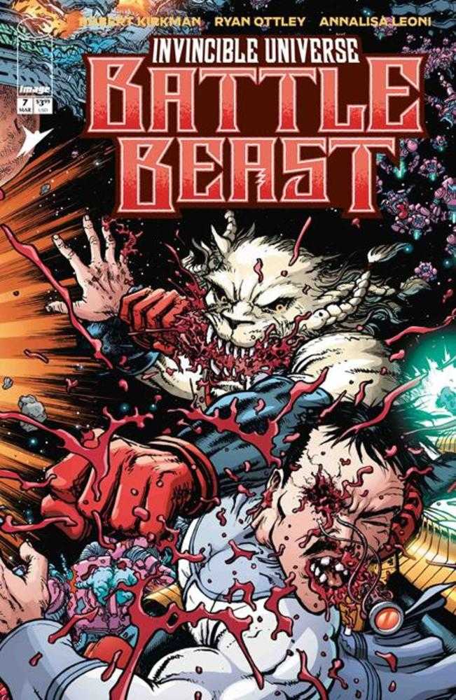 Invincible Universe Battle Beast #7 Cover C Chris Burnham & Brian Reber 1:10 Variant