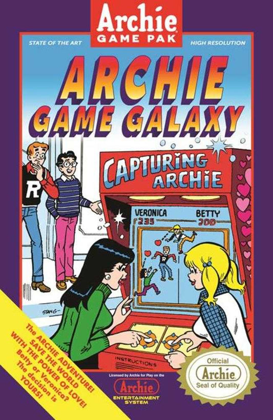 Archie Comics 85th Anniversary Presents Archie Game Galaxy #1 (One Shot) Cover B Stan Goldberg Box Art Variant