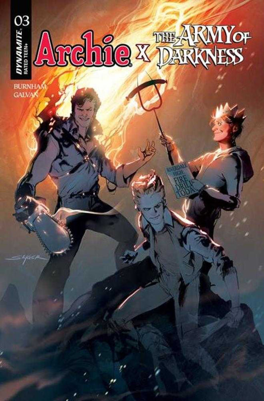 Archie X Army Of Darkness #3 Cover E Stuart Sayger Variant
