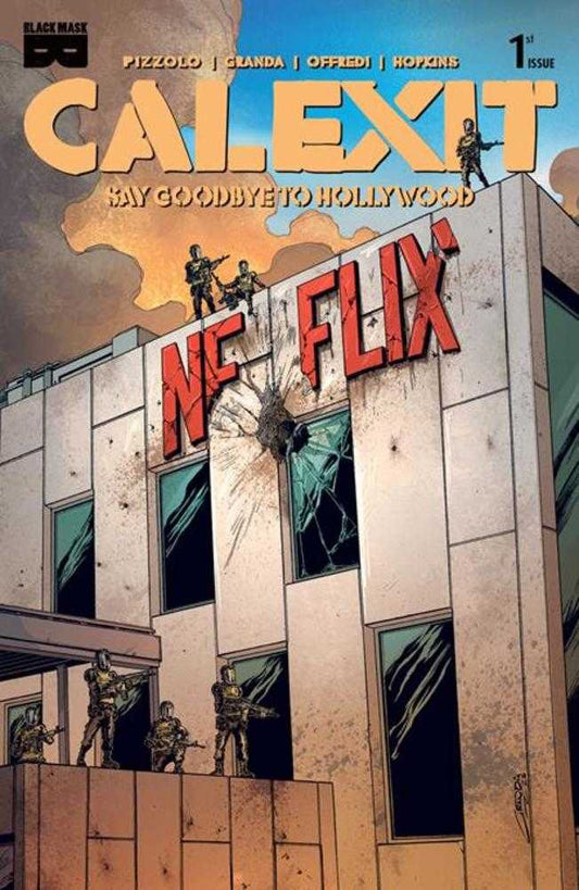 Calexit Say Goodbye To Hollywood #1 (Of 3) Cover C C. Granda Hollywood 1:3 Variant (Mature)