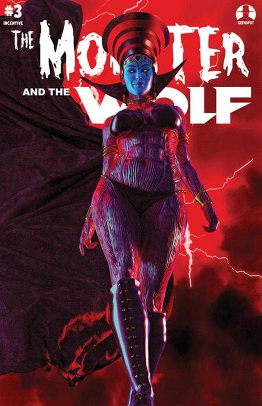 Mark Spears Monsters The Monster & The Wolf #3 Cover E Mark Spears Queen Of Hearts 1:50 Variant