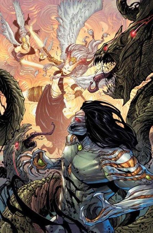 Darkness vs Angelus (One Shot) Cover C Giuseppe Cafaro & Arif Prianto 1:10 Virgin Variant