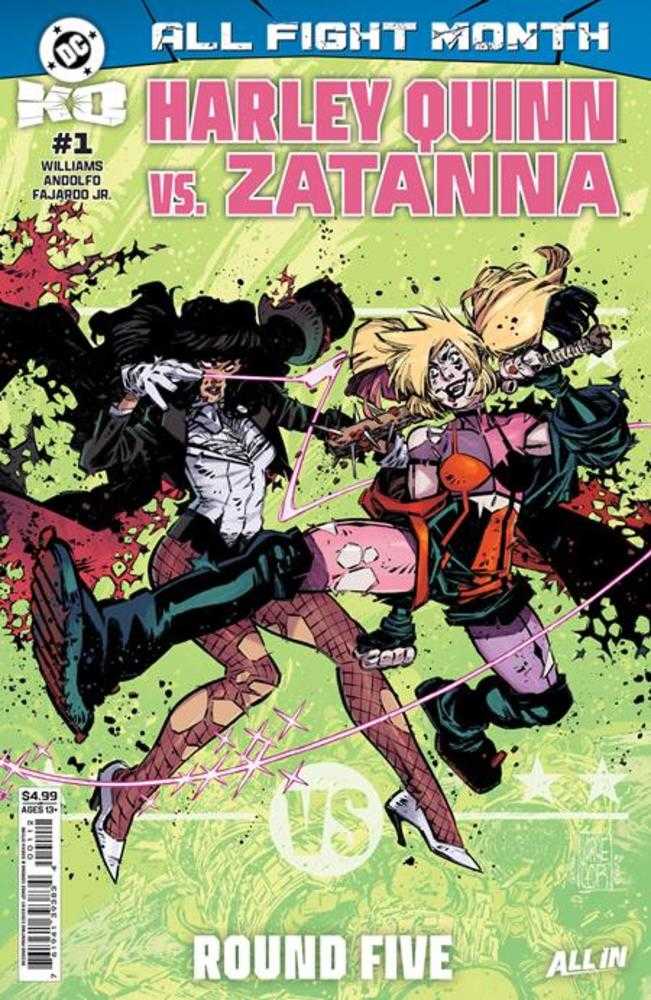 DC K.O. Harley Quinn vs Zatanna #1 (One Shot) (2nd Print) Cover A Jorge Corona