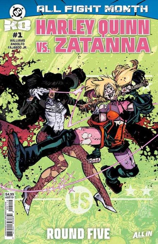 DC K.O. Harley Quinn vs Zatanna #1 (One Shot) (2nd Print) Cover A Jorge Corona