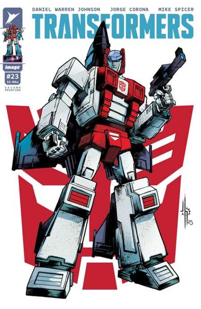 Transformers #23 (2nd Print) Cover B Jason Howard Autobot Variant